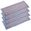 KEEPOW 4 Washable & Reusable Mop Pads for iRobot Braava