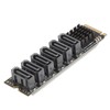 M.2 to SATA3.0 Adapter Card 6Gbps High Speed ASM1166 M.2