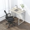 Lutown-Teen Small Folding Desk 32 inch, No Assembly Required Small