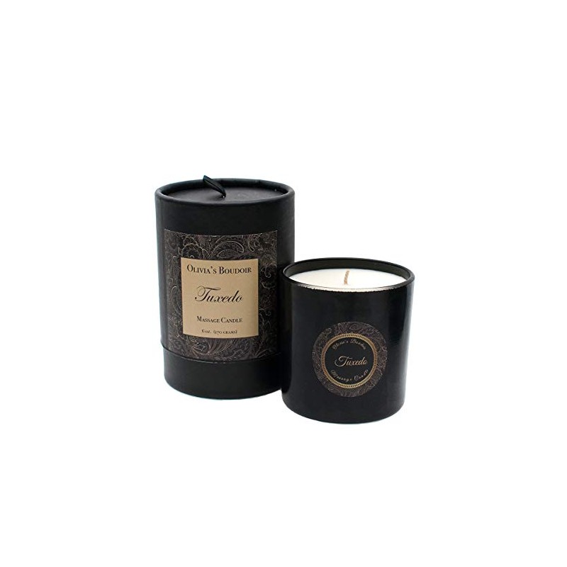 Tuxedo Massage Candle