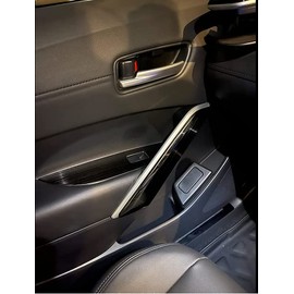 MEKOMEKO CRS-MTBL New Model Toyota Corolla Cross Exclusive Inner Handle Cover, Inside Door, Grip, Door Panel, Interior Panel, Interior Panel, Interior Parts, Stainless Steel, 2 PCS Corolla Cross
