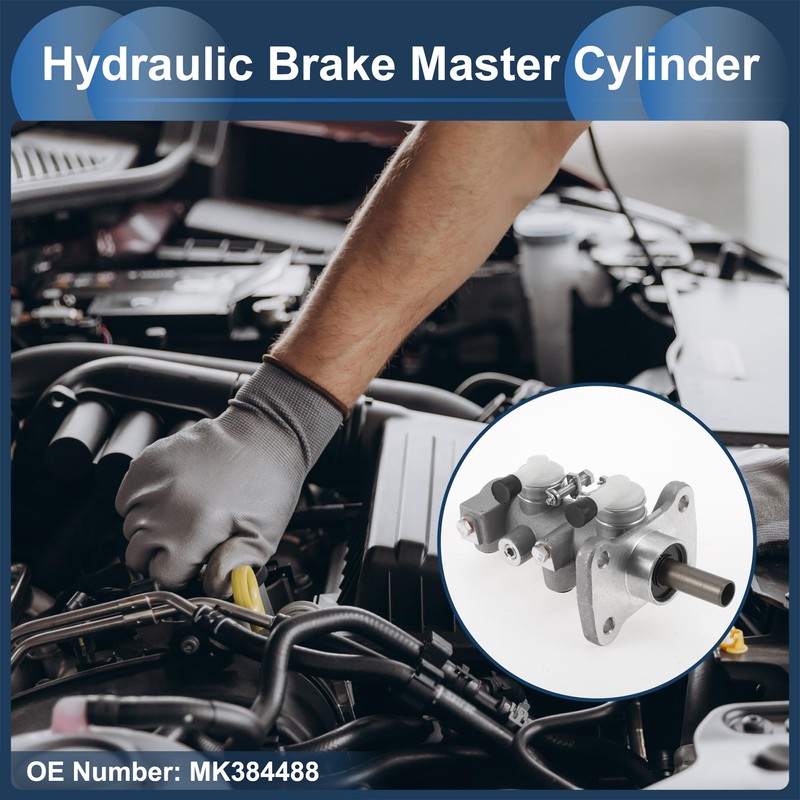 INFINAUTO Brake Master Cylinder No.MK384488 for Mitsubishi Fuso Fb83B 2006-2012