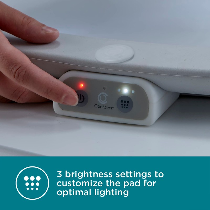 Contours Glow Motion Sensing Light Up Waterproof Wipeable Baby Diaper