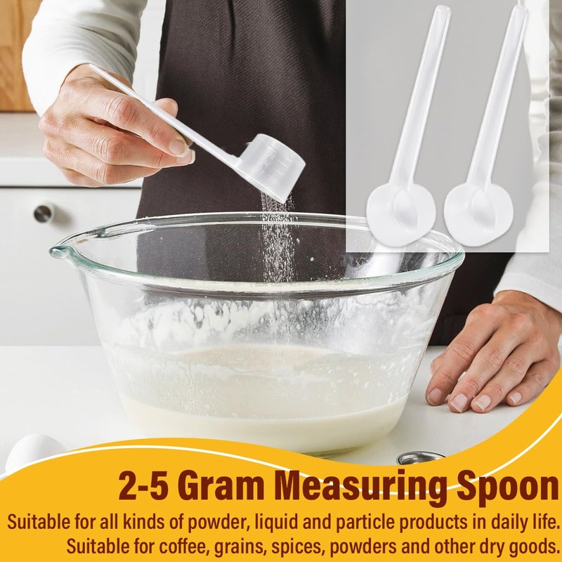 EORPAVU Measuring Spoon Sets 4 Pieces Measuring Cup with 2