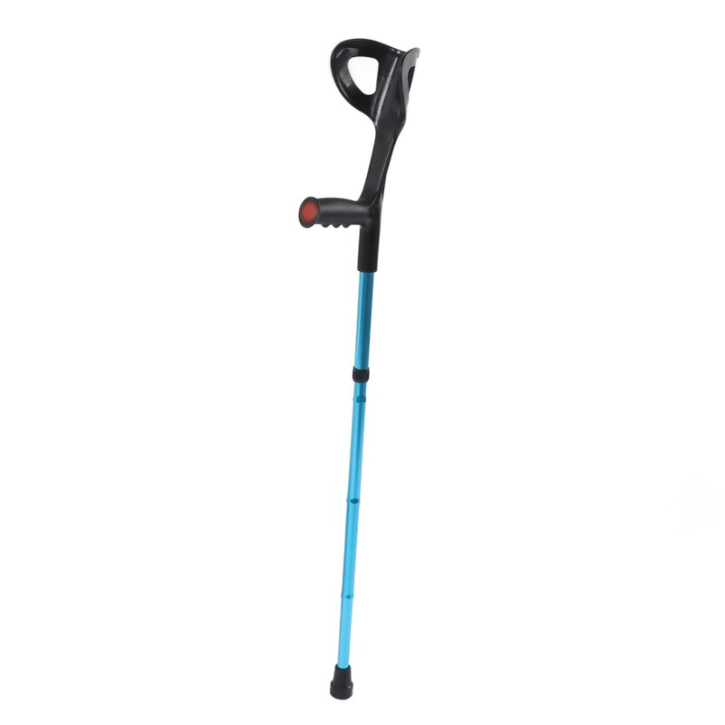 Foldable Walking Cane Stick Evenly Distributed Weight Forearm Folding Adjusting