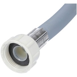 Kenekos - 3 m inlet hose for washing machine dishwasher | 3/4 inch connections, 1 x straight, 1 x angled (household connection) - universal cold water hose