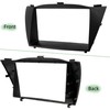 AERZETIX - C42700 - Frame/Front Plate/Adaptor 2-DIN for Car Radio