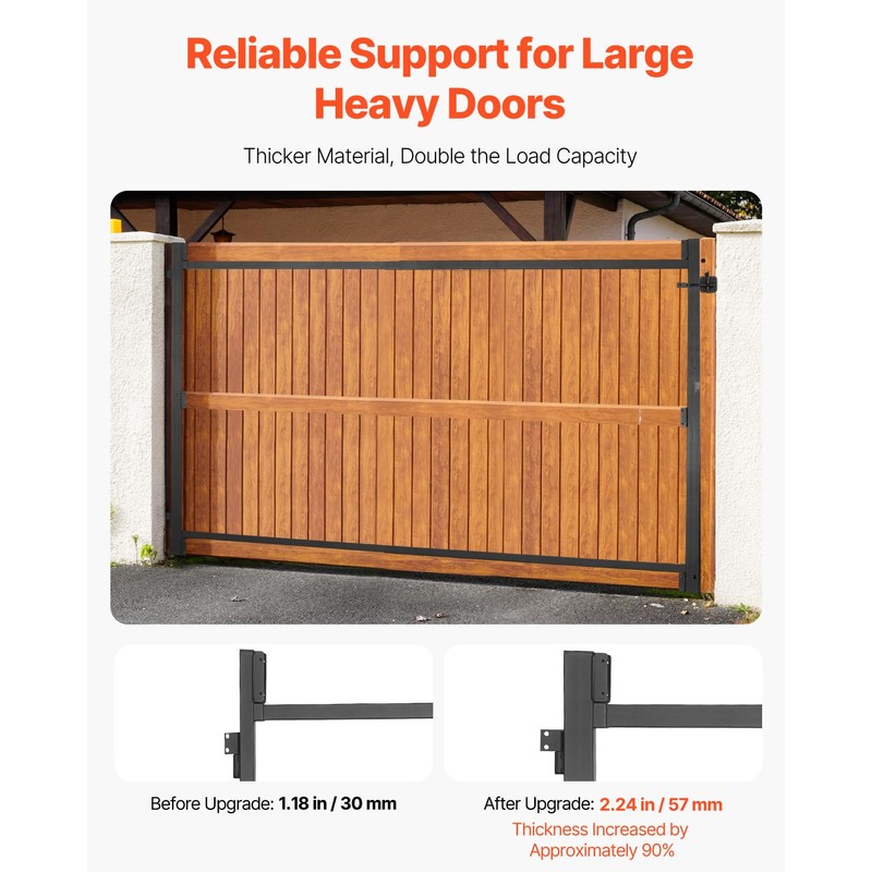 VEVOR Gate Building Kit, Fits 60 to 96 in Wide