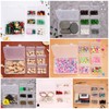 Mathtoxyz Small Bead Organizers and Storage, Clear Bead Storage Containers