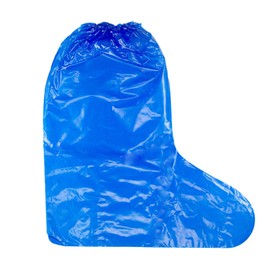 Oyiclyea 16 Pairs Disposable Boot Covers Waterproof Rain Shoe Covers for Men and Women, Blue Overshoes Waterproof Non-Slip Covers for OP CPE Outdoor Camping