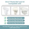 MONST 34117 Waste Ball Kit Compatible with Thetford Aqua Magic