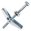 Wensilon (30 pcs) 1/4" Heavy Duty Drywall Anchors and Screws,Toggle