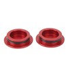 2pcs Motorcycle Frame Hole Cap CNC Aluminum Dustproof Frame Hole