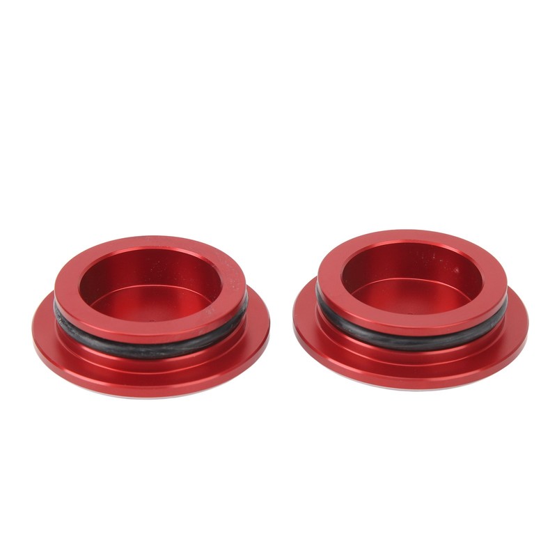 2pcs Motorcycle Frame Hole Cap CNC Aluminum Dustproof Frame Hole