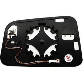 EAP Passenger Side Mirror Glass Compatible with Ford Edge 2007-2010, Lincoln MKX 2007-2010, Heated with Blind Spot BT4Z17K707G BT4Z17K707A BT4Z17K707J