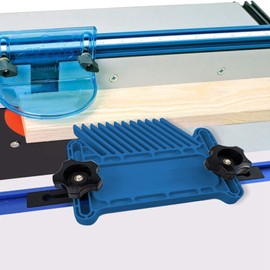 Featherboard for Router Table, 2Pcs Woodworking Feather Board Set for Router Tables Saws Fences Engraving Machine Blue Carpentry Aid, Router Fences