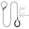 TagME Slip Lead for Dogs,1.8m Reflective Dog Lead with Soft