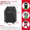 Unicook 2 Burner Grill Cover 32 Inch, Outdoor Small BBQ