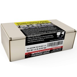 5/8” x 5/8” Cylindrical Wedges - General Purpose Formula Tumbling Or Vibratory Media 1.2 lb/0.54 kg | Includes a (Clean, Dry and Store) Bag | for use in Vibrating Tumbler Or Rotating Tumbler