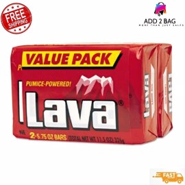 Heavy-Duty Hand Cleaner Bar Soap, 5.75 oz Twin Pack