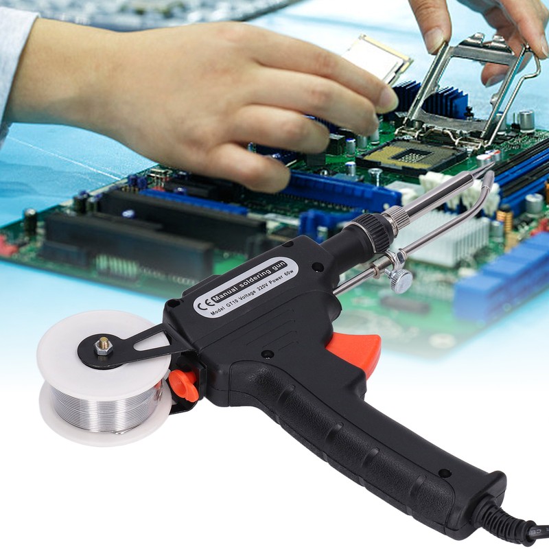 Automatic Soldering Gun Kit Fast Heating Prevent Scalding Hand Held