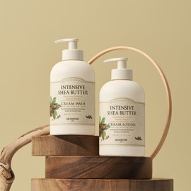 SKINFOOD [NEW] SKINFOOD Intensive Shea Butter Cream Wash / Lotion 450mL - Intensive Shea Butter Wash 450