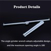 Universal Wrench 4mm Adjustable Angle Grinder Wrench, Universal Angle Grinder