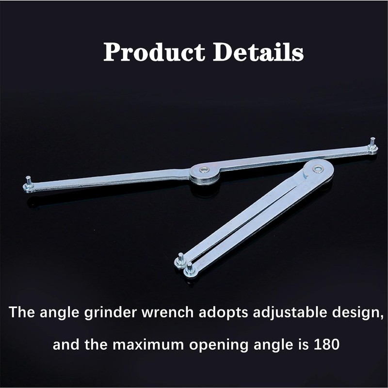 Universal Wrench 4mm Adjustable Angle Grinder Wrench, Universal Angle Grinder