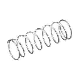 TA-VIGOR 5Pcs Compressed Spring, 10mm OD,0.7mm Wire Size,9mm Compressed Length,30mm Free Length Dual Extended Durable Dual Hook Tension Spring for Furniture Screen Doors Repair Projects
