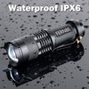FERNBE 5 Pack SK-68 3 Modes Handheld Mini Cree Q5