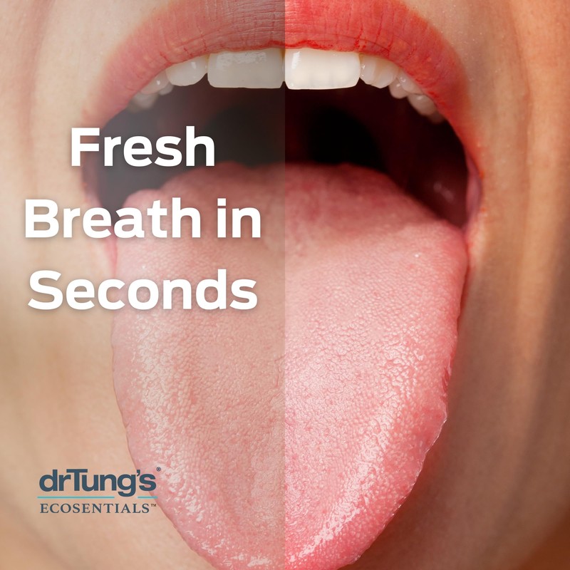 DrTung's Stainless Tongue Scraper - Tongue Cleaner for Adults, Kids,