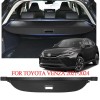 Unbranded Rear Trunk Security Shade Retractable Cargo Cover for 2021-24 Toyota Venza XU80