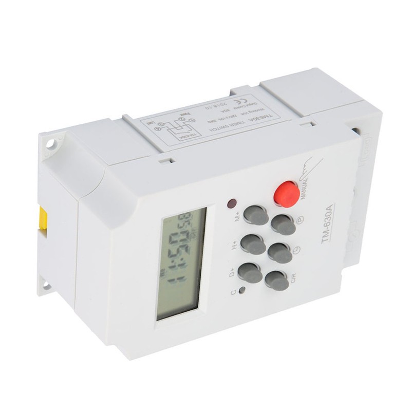 TM630A AC220V Mini LCD Digital Microcomputer Control Power Timer Switch(AC220V)