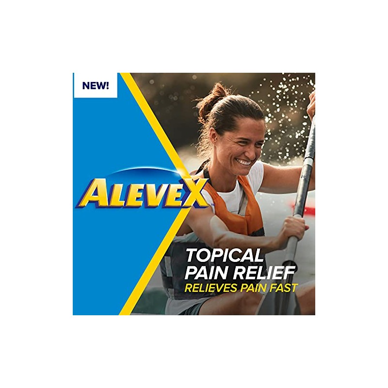 Aleve Pain Relieving Lotion with Rollerball 2.5 oz (Pack of