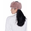 HEIZZI Real Fur Headband Women's Weather Rex Rabbit Fur Neck