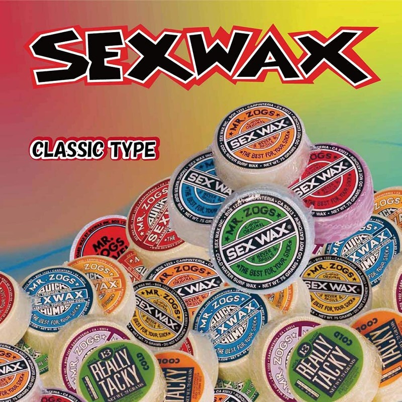 SEXWAX Classic Red Label Wax, For Surfing, Set of 3,