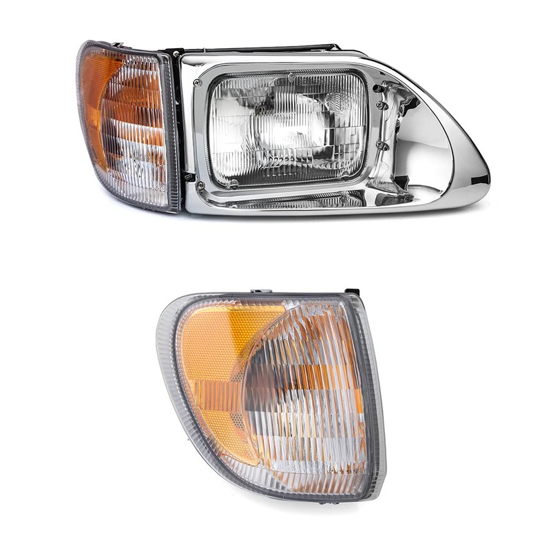 High Soar Turn Signal Light Assembly for International 9200, Corner