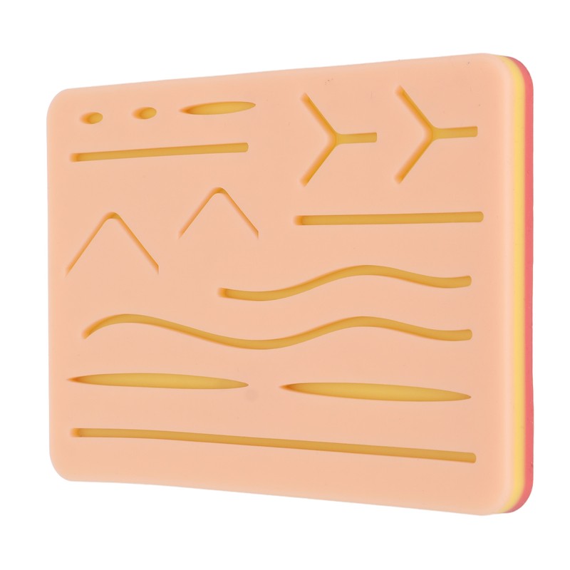 Medical Training Skin Model Lightweight Portable Simulation Silicone Suture Practice
