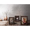 DECANIT 8x10 Picture Frames Rustic Distressed Brown Wood Pattern High
