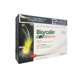 2X BIOSCALIN ENERGY MAN R-PLUS OF 30 CPR - Anti-hair loss tablets with ATP and AJB - 60 CPR TOTAL FOR 2 MONTHS OF THERAPY