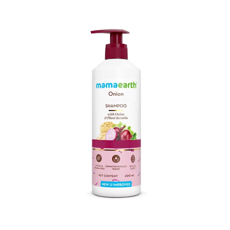 Mamaearth Champú De Cebolla De Mamaearth Para El Crecimiento Del