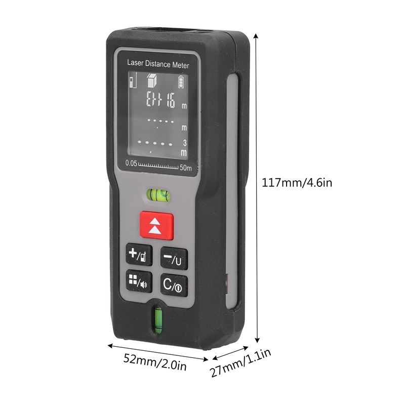 M50 High Precise Laser Distance Measure Meter 50m Infrared Rangefinder