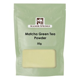 Matcha Green Tea Powder 50g by Manor Springs
