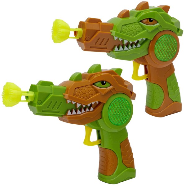 Onda Toy Shabon Zaurus Set of 2 Glowing Dinosaurs, Dinosaurs,