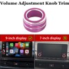 LOCOY Air Conditioning Vent Knob Cover for Honda Civic Accessories