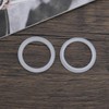 ECSiNG Pack of 5 Rubber Gaskets, Air Blower Seals, Compatible