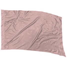 Pro-Graphx PRACTICE FLAG Color Guard Flag For Marching Band Color Guard Flag Pole, Curved Rectangle Indoor Winter Competition, Colorguard Performance ARC Flag, Polyester Silk - (ROSE)