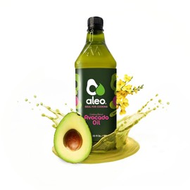 ALEO, Cooking blend avocado oil, Keto, Perfect for frying, grilling, roasting & baking, Can help to keep your heart strong, avocado, vegetable oil, 32.1 O/950 ml