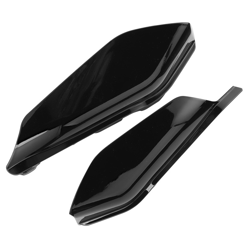 2Pcs Air Deflector Trim Heat Shield Motorcycle MidFrame Trim Fit