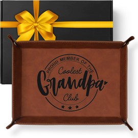 Grandpa Gifts Stocking Stuffers, Gifts for Grandpa Christmas, Valet Tray, Grandpa Gifts for Fathers Day, Fathers Day Dad Gifts for Grandpa, Dad Stocking Stuffers, Christmas Birthday Gifts for Grandpa